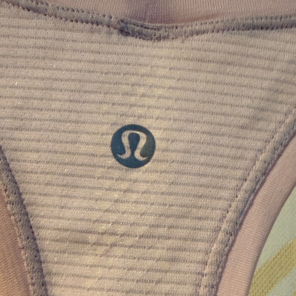 Lululemon Light Pink Racerback Tank Top - 4 - Picture 6 of 6